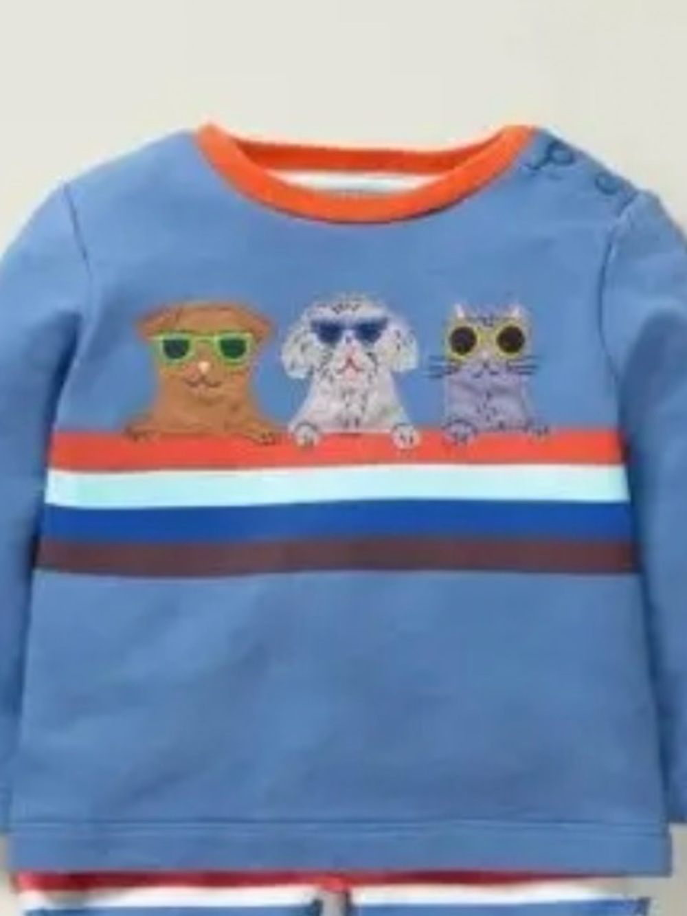 Mini Boden Animal Dog & Cat Sweatshirt